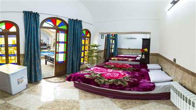 اتاق دو تخته هتل سنتی دوستانه یزد اتاق دو تخته هتل سنتی دوستانه یزد